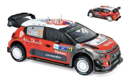 Immagine di CITROEN C3 N.11 5th RALLY MEXICO 2018 S.LOEB-D.ELENA 1:18