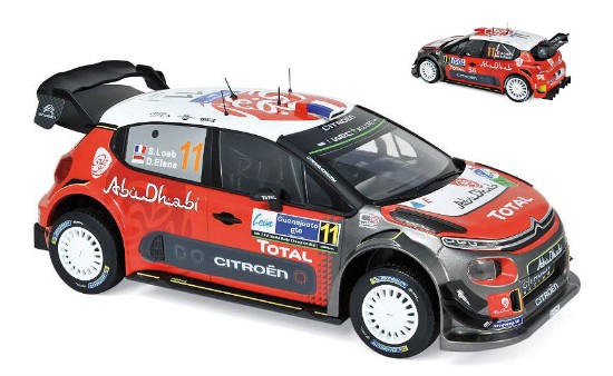 Immagine di CITROEN C3 N.11 5th RALLY MEXICO 2018 S.LOEB-D.ELENA 1:18