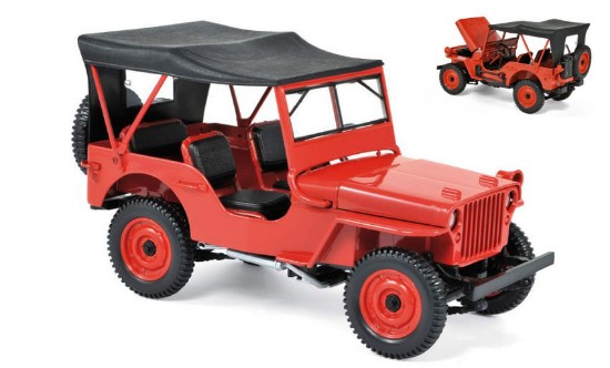 Immagine di JEEP 1942 RED 1:18