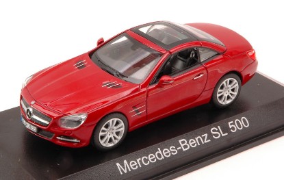 Immagine di MERCEDES SL500 2012 RED METALLIC 1:43