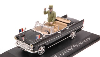 Immagine di SIMCA V8 CHAMBOARD PRESIDENTIELLE 1960 W/FIGURE 1:43