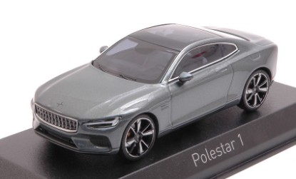 Immagine di POLESTAR 1 2020 OSMIUM GREY & CHROME FRAME 1:43