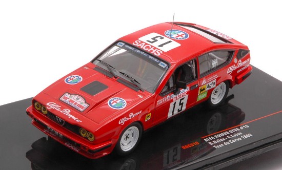 Immagine di ALFA ROMEO GTV6 N.15 TOUR DE CORSE 1986 BALAS-LAINE 1:43