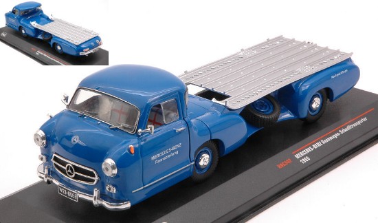 Immagine di MERCEDES RENNTRANSPORTER 1955
BLAUES WUNDER 1:43