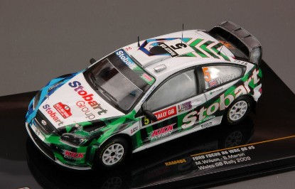 Immagine di FORD FOCUS RS WRC 08 N.5 MARTIN/WILSON WALES GB RALLY 2009 1:43