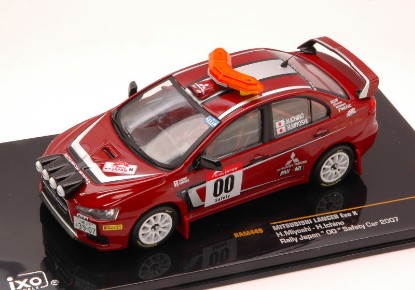 Immagine di MITSUBISHI LANCER EVO X N.00 RALLY JAPAN SAFETY CAR 1:43