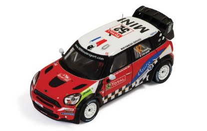 Immagine di MINI JOHN COOPER WORKS N.52 7th MONTECARLO 2012 CAMPANA-DE CASTELLI 1:43