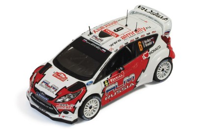 Immagine di FORD FIESTA RS WRC N.6 5th MONTE CARLO 2012 NOVIKOV-GIRAUDET 1:43