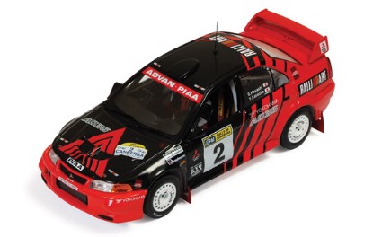 Immagine di MITSUBISHI LANCER EVO VI N.2 CAMBERRA 1999 HAYASHI-KATAOKA 1:43