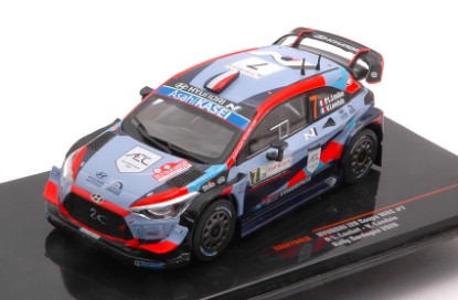 Immagine di HYUNDAI i2 COUPE WRC N.7 WRC RALLY SARDEGNA 2020 LOUBET-LANDAIS 1:43