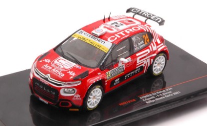 Immagine di CITROEN C3 RALLY 2 N.24 RALLY MONTE CARLO 2021 CAMILLI-BURESI 1:43