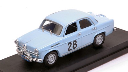 Immagine di ALFA ROMEO GIULIETTA N.28 1st CLASS T.D.FRANCE 1958 HEBERT-CONSTEN 1:43