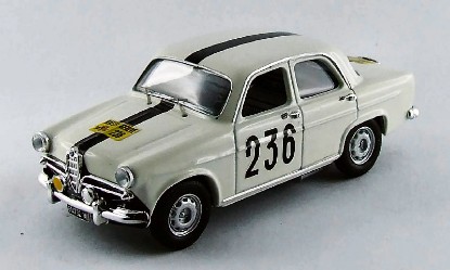 Immagine di ALFA ROMEO GIULIETTA T.I. N.236 RALLY DI GINEVRA 1963 A.CAVALLARI 1:43