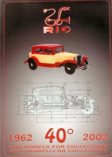Catalogo rio old 40mo anniversario 1962-2002 pag.31 cataloghi scale varie 