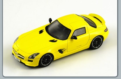 Immagine di MERCEDES SLS AMG E-CELL 2010 YELLOW 1:43