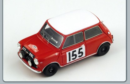 Immagine di MORRIS COOPER N.155 MONTE CARLO RALLY 1963 1:43
