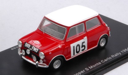 Immagine di MORRIS COOPER S N.105 MONTE CARLO RALLY 1964 R.AALTONEN-T.AMBROSE 1:43