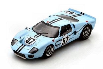 Immagine di FORD GT40 MK2B N.57 LM 1967 R.BUCKNUM-P.HAWKINS 1:18