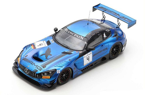 Immagine di MERCEDES GT3 N.4 GT SERIES ENDURANCE 2018 BUURMAN-ENGEL-STOLZ 1:18