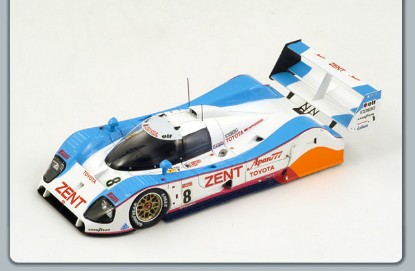 Immagine di TOYOTA TS 010 N.8 8th LM 1992 LAMMERS-FABI-WALLACE 1:43