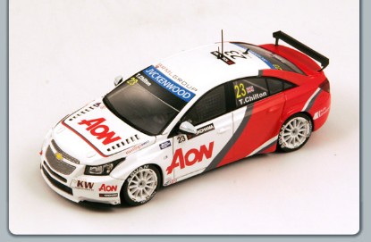 Immagine di CHEVROLET CRUZE 1.6T N.23 WTCC 2013 TOM CHILTON 1:43