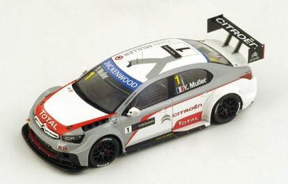 Immagine di CITROEN C-ELYSEE N.1 WTCC WINNER R1 PAUL RICARD 2014 YVAN MULLER 1:43
