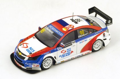 Immagine di CHEVROLET CRUZE N.98 HUNGARORING WTCC 2014 D.BORKOVIC 1:43