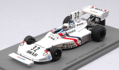 Immagine di HESKETH 308 TORSTEN PALM 1975 N.32 SWEDISH GP 1:43