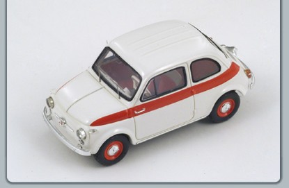 Immagine di FIAT 500 SPORT 1958 WHITE 1:43