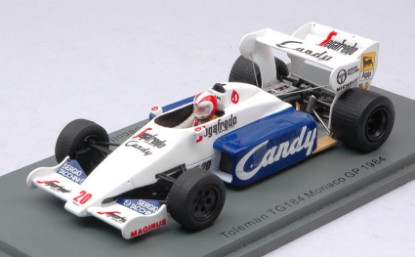 Immagine di TOLEMAN TG184 JOHNNY CECOTTO N.20 MONACO GP 1984 1:43
