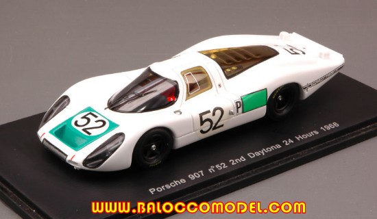 Immagine di PORSCHE 908 N.52 2nd DAYTONA 1968 SIFFERT-HERRMANN-MITTER 1:43