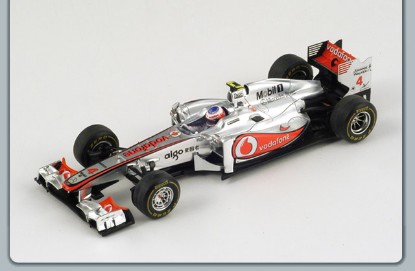 Immagine di MC LAREN J.BUTTON 2011 N.4 WINNER HUNGARIAN GP 1:43