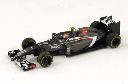Immagine di SAUBER C33-FERRARI E.GUTIERREZ 2014 N.21 12th AUSTRALIAN GP 1:43