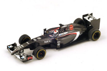 Immagine di SAUBER C33-FERRARI A.SUTIL 2014 N.99 11th AUSTRALIAN GP 1:43