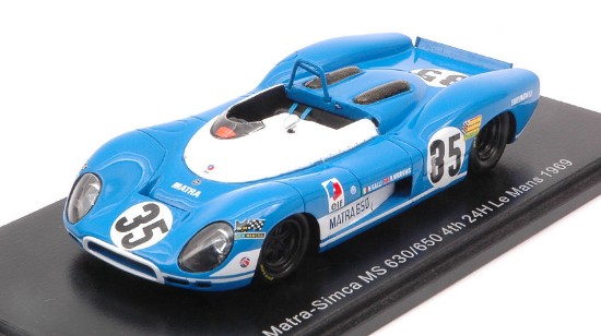 Immagine di MATRA SIMCA 630/650 N.35 LM 1969 G."NANNI" GALLI-R.WIDDOWS 1:43