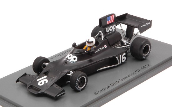 Immagine di SHADOW DN3 BERTIL ROOS 1974 N.16 SWEDISH GP 1:43