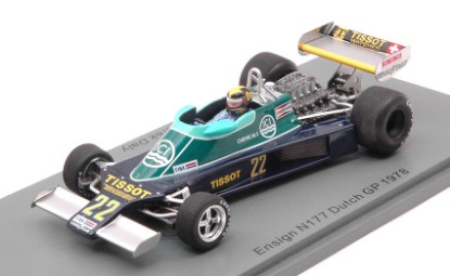 Immagine di ENSIGN N177 DEREK DALY 1978 N.22 DUTCH GP 1:43