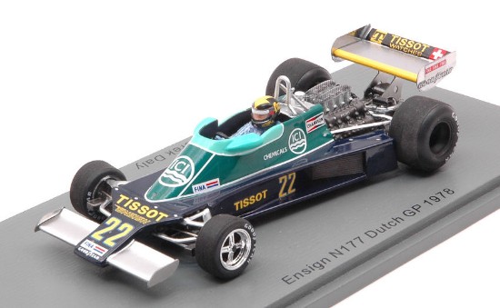Immagine di ENSIGN N177 DEREK DALY 1978 N.22 DUTCH GP 1:43