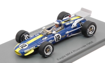Immagine di EAGLE MK4 MARK DONOHUE 1968 N.12 RIVERSIDE 1:43