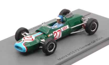 Immagine di MATRA MS5 JACKY ICKX 1966 N.27 F2 GERMAN GP 1:43