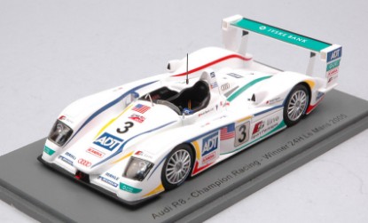 Immagine di AUDI R8 N.3 WINNER LM 2005 M.WERNER-JJ LETHO-T.KRISTENSEN 1:43 REPROD.