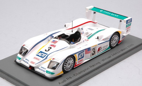 Immagine di AUDI R8 N.3 WINNER LM 2005 M.WERNER-JJ LETHO-T.KRISTENSEN 1:43 REPROD.