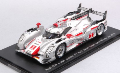 Immagine di AUDI R18 N.1 WINNER LM 2012 FASSLER-LOTTERER-TRELUYER 1:43