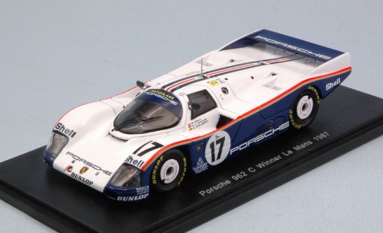 Immagine di PORSCHE 962 C N.17 WINNER LM 1987 D.BELL-H.J.STUCK-A.HOLBERT 1:43 REPROD
