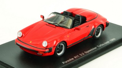 Immagine di PORSCHE 911 3.2 SPEEDSTER TURBO-LOOK 1989 RED 1:43