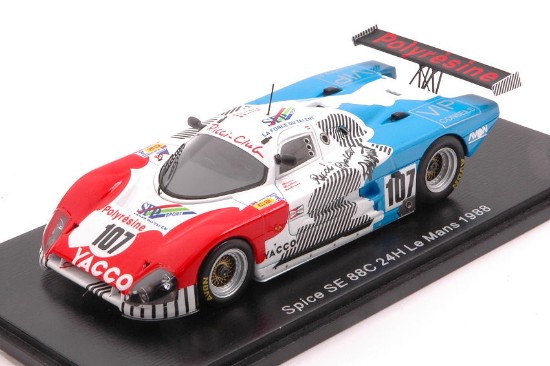 Immagine di SPICE SE BBC N.107 LM 1988 J.L.RICCI-C.BALLOT LENA-J.C.ANDRUET 1:43