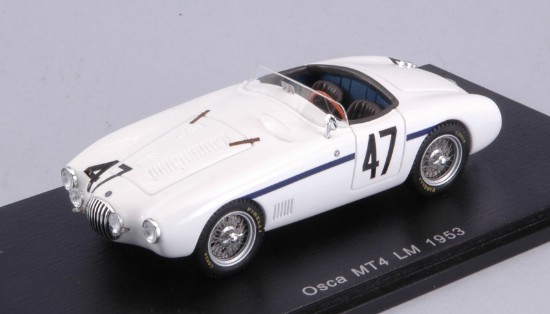 Immagine di OSCA MT4 N.47 DNF LM 1953 P.HILL-F.WACKER JR.1:43