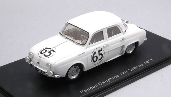 Immagine di RENAULT DAUPHINE N.65 35th 12 H SEBRING 1957 THIRION-FERRIER-SPYDEL 1:43