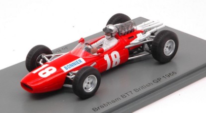 Immagine di BRABHAM BT7 JO BONNIER 1966 N.18 BRITISH GP 1:43
