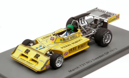 Immagine di MARCH 731 REINE WISELL 1973 N.27 NQ SWEDEN GP 1:43